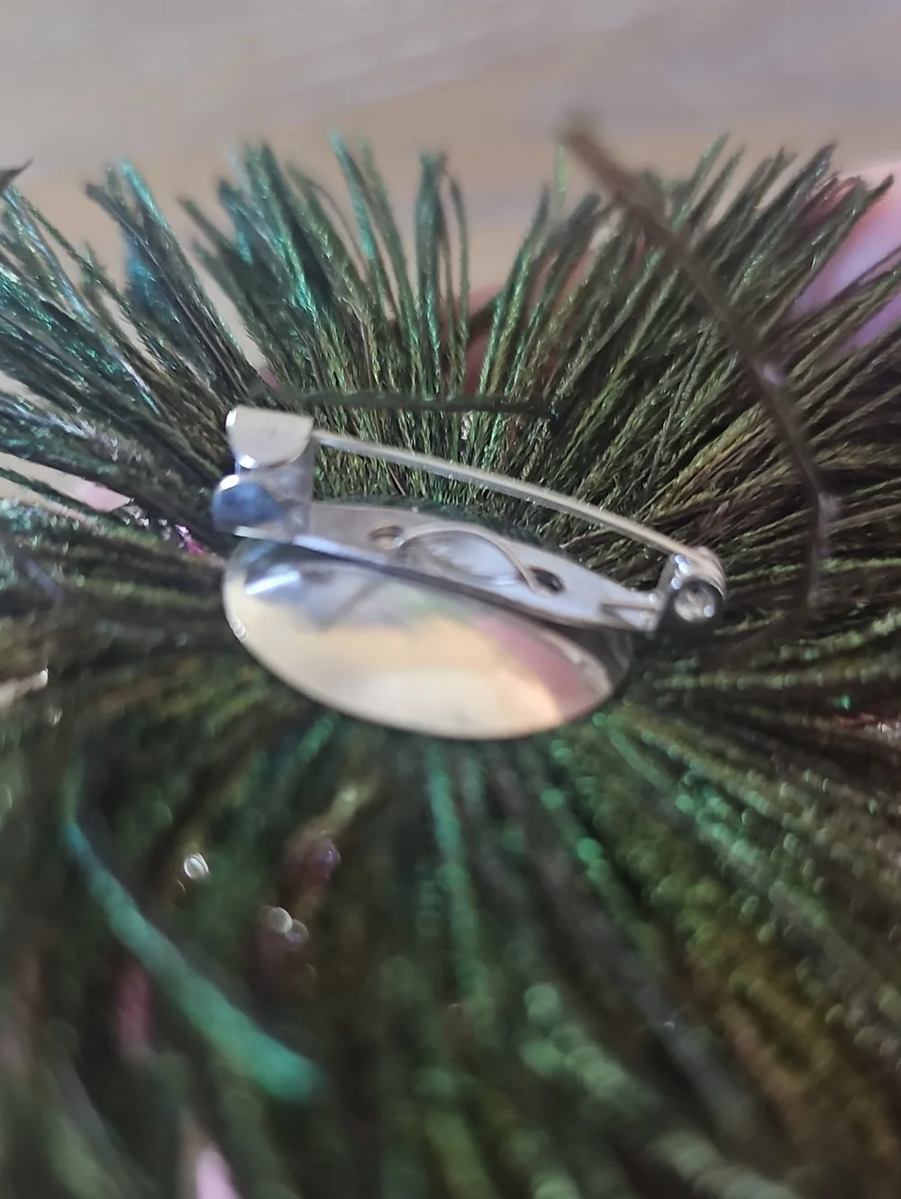 Rhinestone Brooch - Picture 3 of 4